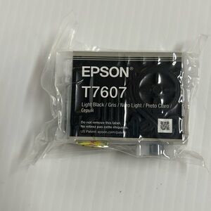 Genuine Epson 760 T760 Light Black T7607 SureColor P600